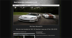 Desktop Screenshot of nextgenerationautomotivellc.com